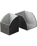 Cutie pentru carti de joc Dragon Shield Nest Box - Black/Light Grey (100 buc.) - 3t