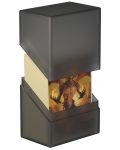 Cutie pentru carti Ultimate Guard Boulder Deck Case - Standard Size, neagra (80 buc.) - 3t