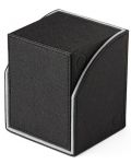 Cutie pentru carti de joc Dragon Shield Nest Box - Black/Light Grey (100 buc.) - 4t