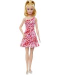 Păpuşă Barbie Fashionista - Cu rochie florală - 3t