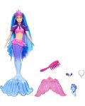 Păpușă Barbie - Mermaid Malibu, cu accesorii  - 1t