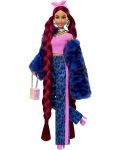 Barbie Extra Doll - Cu părul roșu în împletituri, cățeluș și accesorii  - 2t