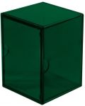 Cutie pentru cărți Ultra Pro - Eclipse 2-Piece Deck Box, Forest Green (100+ buc.) - 1t