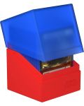 Ultimate Guard Boulder Deck Case Synergy - Albastru/Roșu (100+ buc.) - 2t