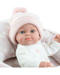 Păpuşă bebeluş Paola Reina Mini Pikolines - O fată cu pat, 32 cm - 2t