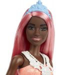 Păpușă Barbie Dreamtopia - Cu părul roz deschis - 3t