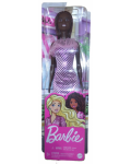 Păpușa Barbie - Cu rochie roz cu paiete - 6t