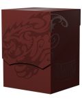 Dragon Shield Deck Shell - Blood Red (100 buc.) - 1t