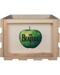 Cutie pentru discuri de pick-up Crosley - The Beatles Apple, bej - 1t