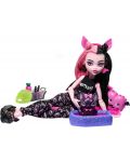 Păpușă Monster High - Draculaura, Creepover Party - 4t