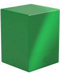 Ultimate Guard Boulder Deck Case Solid - Verde (100+ buc.) - 1t