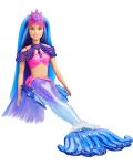Păpușă Barbie - Mermaid Malibu, cu accesorii  - 3t