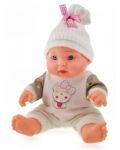 Papusa-bebe Toi Toys - Lovely Baby, cu caciula, 23 cm - 2t