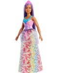 Păpușă Barbie Dreamtopia - Cu părul mov - 2t