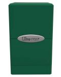 Cutie pentru cărți Ultra Pro Satin Tower - Green (100+ buc.) - 1t