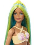 Mattel Barbie Doll - Sirenă cu părul albastru - 2t