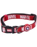 Zgardă pentru câine Cerda Marvel: Avengers - Logos, mărimea XS/S - 1t