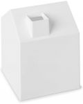 Cutie pentru servetele Umbra - Casa, 17 x 13 x 13 cm, alb - 4t