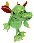 Papusa de deget The Puppet Company - Dragon verde - 1t