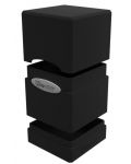 Cutie pentru cărți Ultra Pro Satin Tower - Black (100+ buc.) - 2t