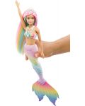 Papusa Mattel Barbie Dreamtopia Color Change - Sirena - 3t