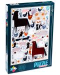 Puzzle D-Toys de 500 piese - Animale la ferma, Andrea Kürti - 1t