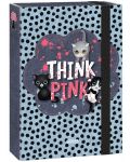 Cutie cu gumă de șters Ars Una Think-Pink - A4 - 1t