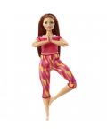 Papusa Mattel Barbie Made to Move, cu par roscat - 1t