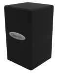 Cutie pentru cărți Ultra Pro Satin Tower - Black (100+ buc.) - 1t