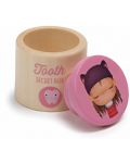 Cutia de dinți Eurekakids, roz - 2t