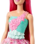 Păpușă Barbie Dreamtopia - Cu părul roz închis - 3t
