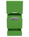 Cutie pentru cărți Ultra Pro Satin Tower - Lime Green (100+ buc.) - 3t