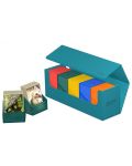 Cutie de depozitare a cardurilor - Ultimate Guard Arkhive XenoSkin - Monocolor Petrol (400+ buc.) - 4t