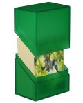Cutie pentru carti Ultimate Guard Boulder Deck Case - Standard Size - Verde (80 buc.) - 3t