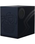 Cutie pentru carti de joc Dragon Shield Double Shell - Midnight Blue/Black (150 buc.) - 1t