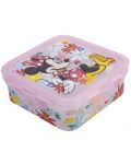 Cutie pătrată pentru mâncare Stor - Minnie Mouse, 500 ml - 1t