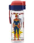 Sticlă de apă pătrată Stor - Avengers, 550 ml - 2t