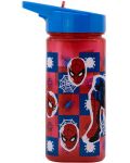 Sticlă pătrată Stor - Spider-Man, 510 ml - 1t