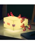 Lampă Paladone Games: Minecraft - Axolotl - 7t