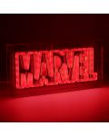 Lampă Paladone Marvel: Marvel - Logo - 4t
