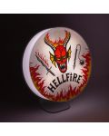 Lampă Paladone Television: Stranger Things - Hellfire Club Logo - 5t
