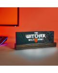 Lampă Neamedia Icons Games: The Witcher - Wild Hunt Logo, 22 cm - 8t