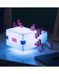 Lampă Paladone Games: Minecraft - Axolotl - 6t