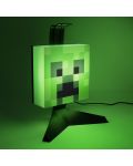 Lampă Paladone Games: Minecraft - Creeper Headstand - 3t