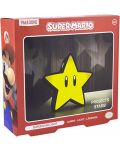 Lampa proiector Paladone Super Mario - Super Star - 3t