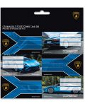 Set etichete scolare Ars Una - Lamborghini, 18 bucati - 1t