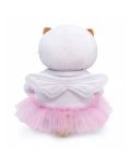 Jucarie de plus Budi Basa - Pisica Li-Li, bebe cu rochita, 20 cm - 4t