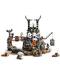Constructor  Lego Ninjago - Temnitele vrajitorului Craniu (71722) - 4t