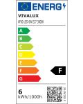 Bec LED Vivalux - AF60, AF60, E27, 6W, 3000K, filament - 2t