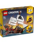 Constructor 3 in1 Lego Creator - Corabie de pirati (31109) - 1t